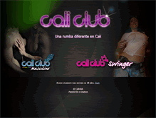 Tablet Screenshot of caliclub.net